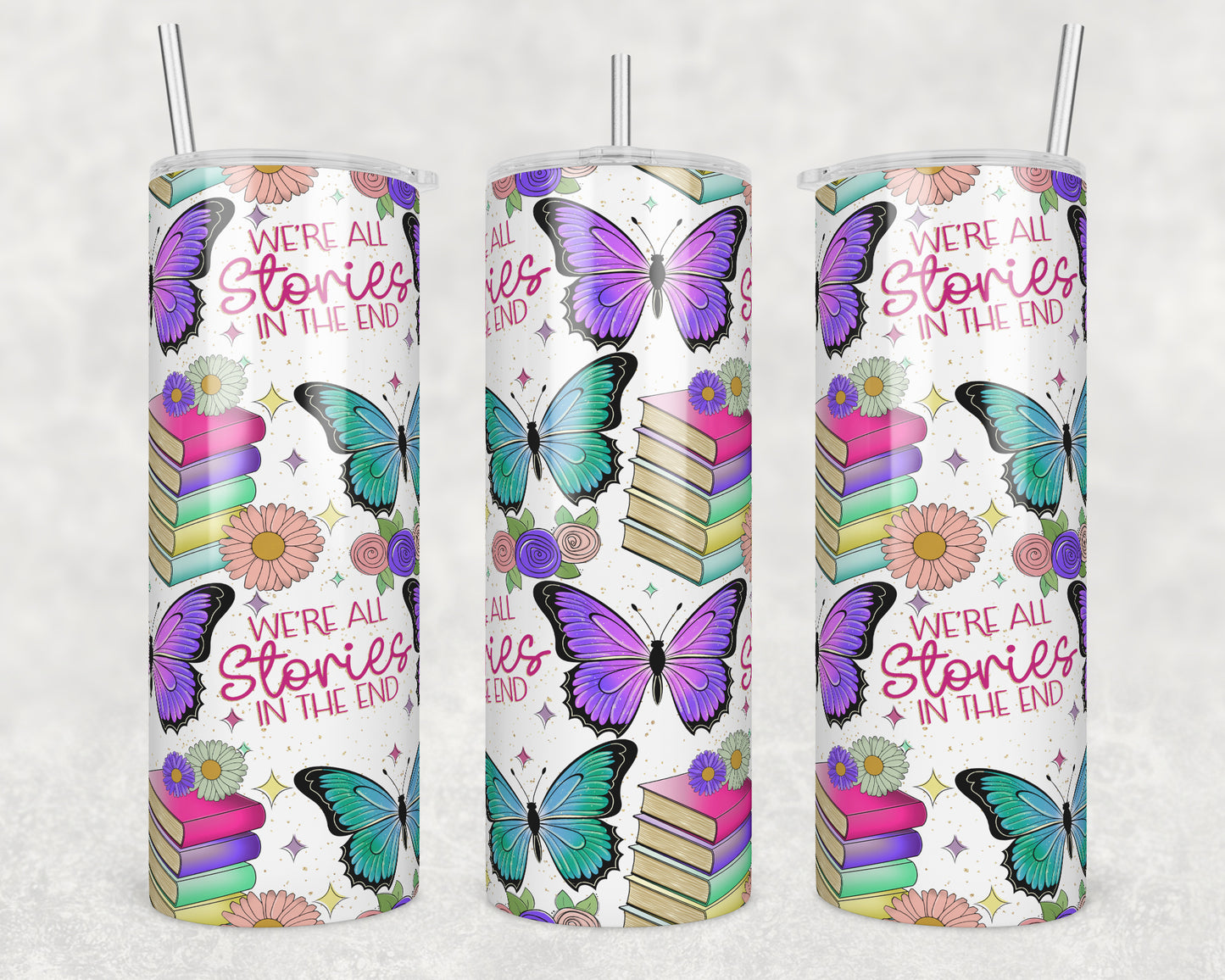 All Stories Sublimation Transfer Tumbler Wrap 20oz (read description)