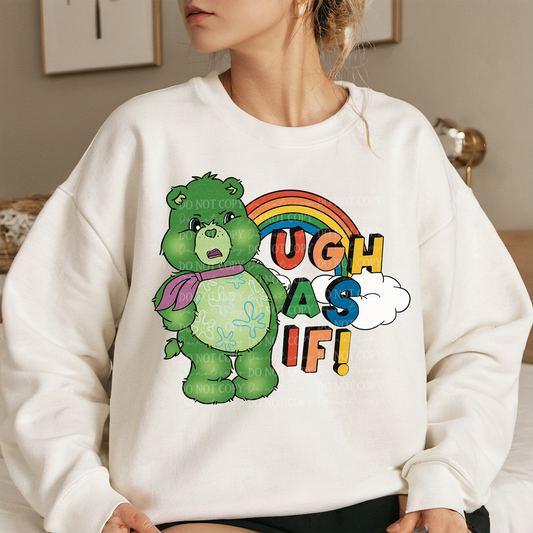 As If Disgust Bear Friends DTF & Sublimation Transfer