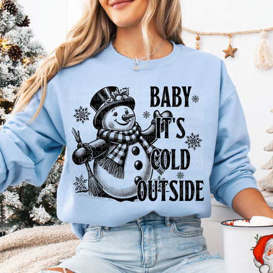 Baby It's Cold Outside DTF & Sublimation Transfer