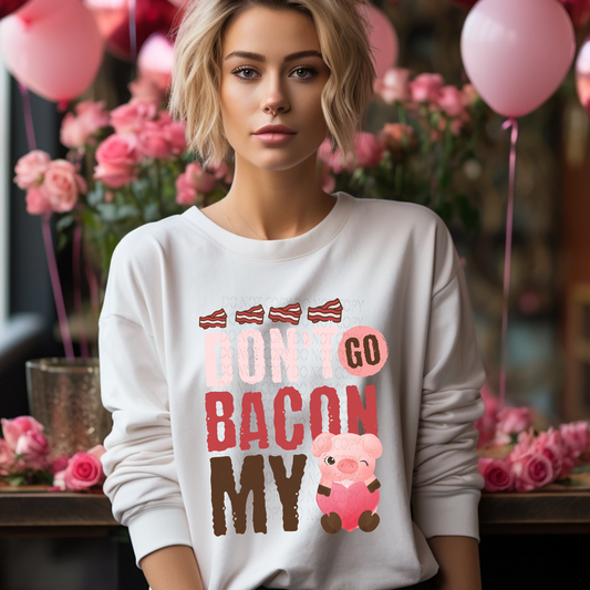 Bacon My Heart DTF & Sublimation Transfer