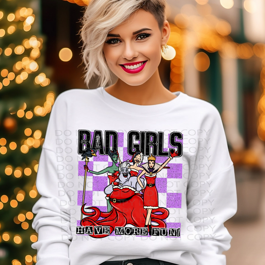 Bad Girls DTF & Sublimation Transfer