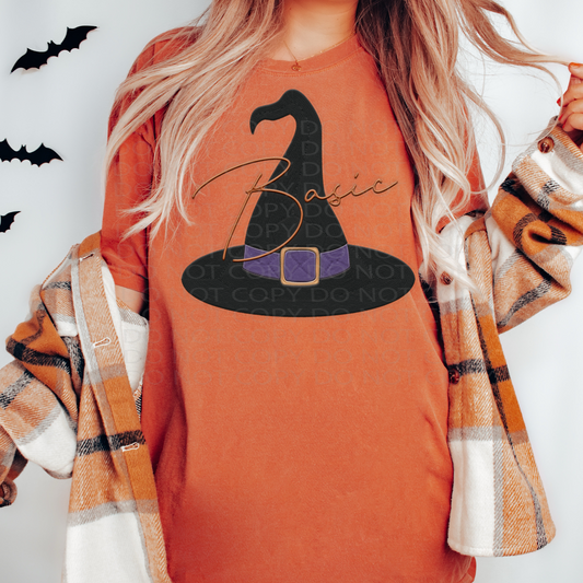 Basic Witch **EXCLUSIVE** Faux Embroidery DTF & Sublimation Transfer