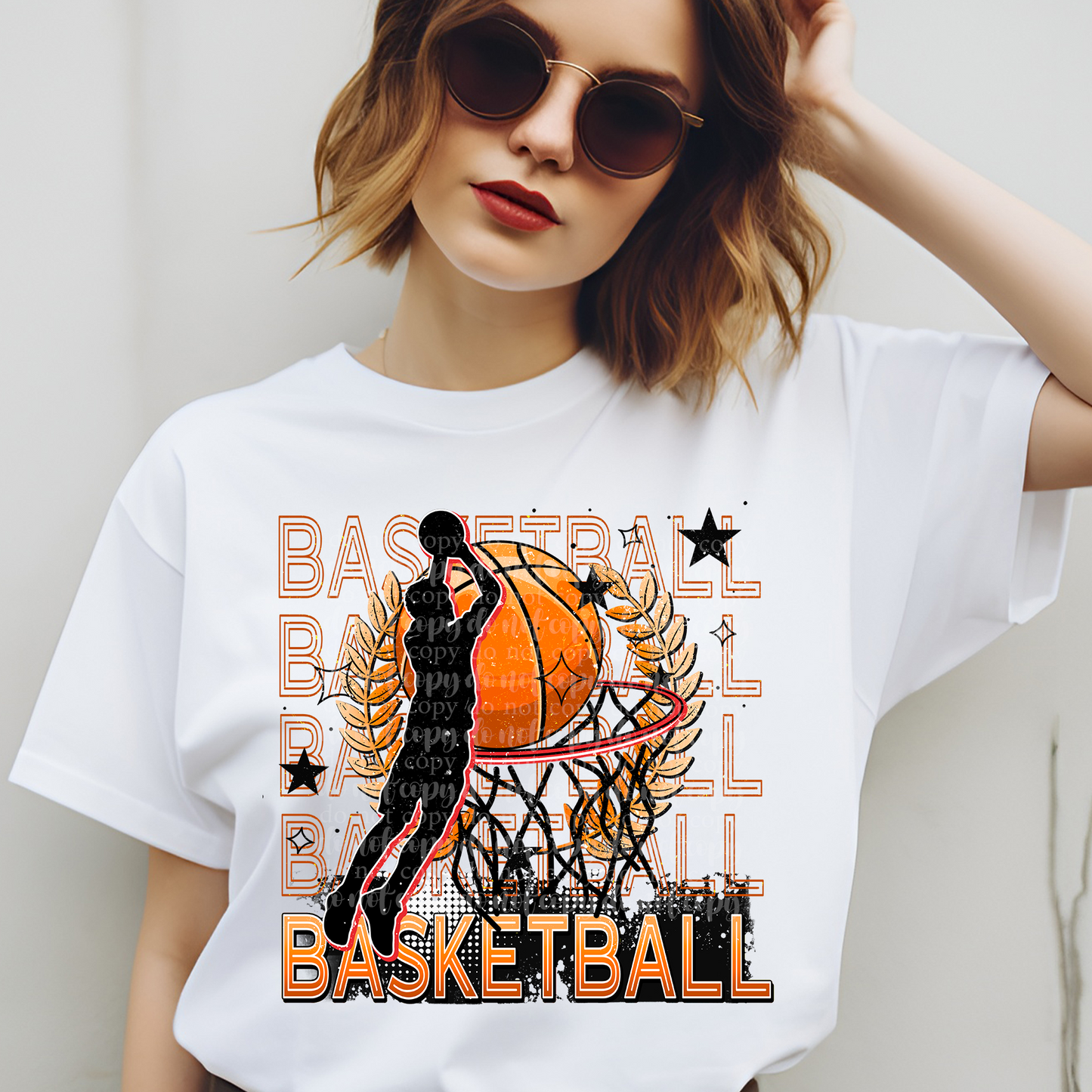 Basketball Boy Stack DTF & Sublimation Transfer