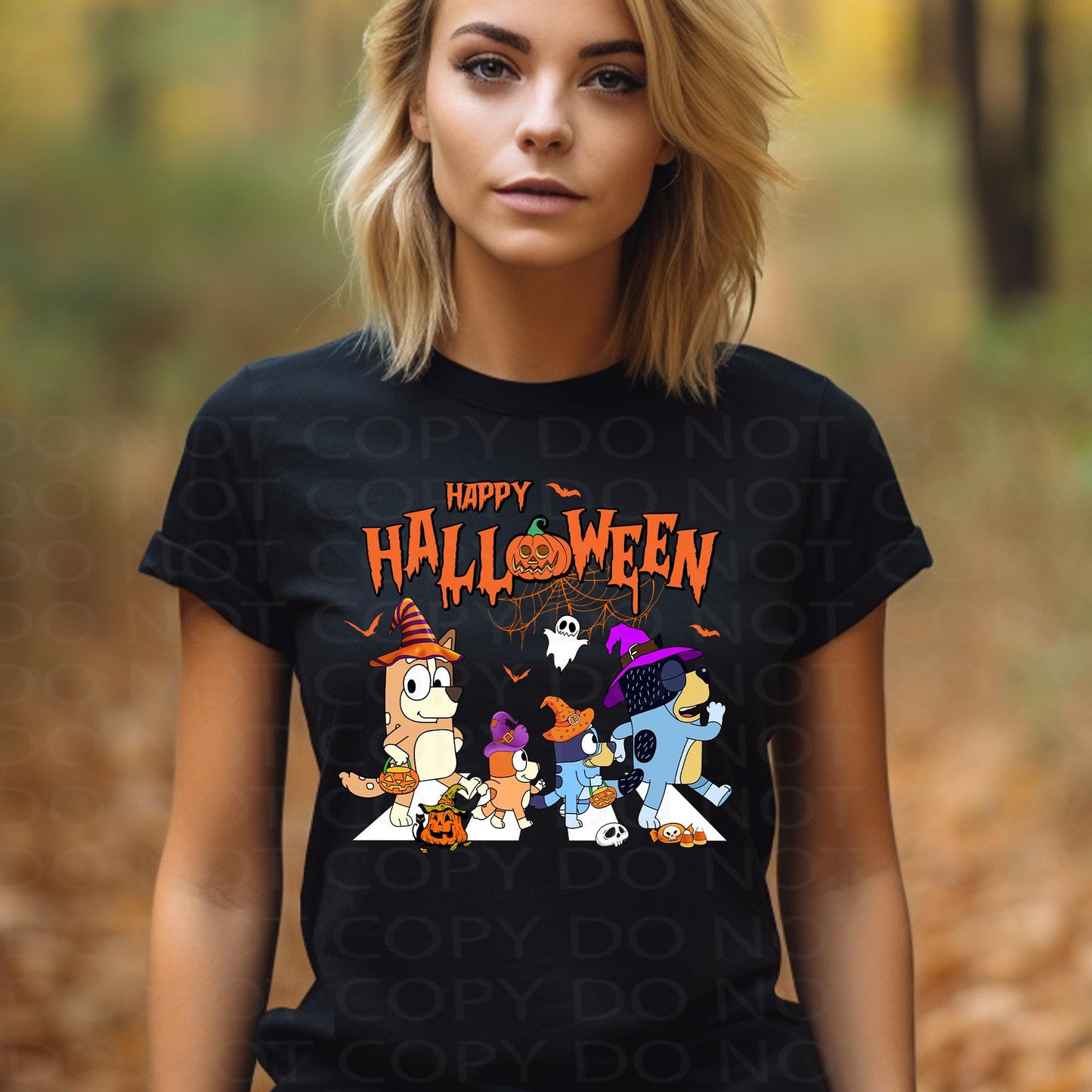 B Dog Happy Halloween DTF & Sublimation Transfer