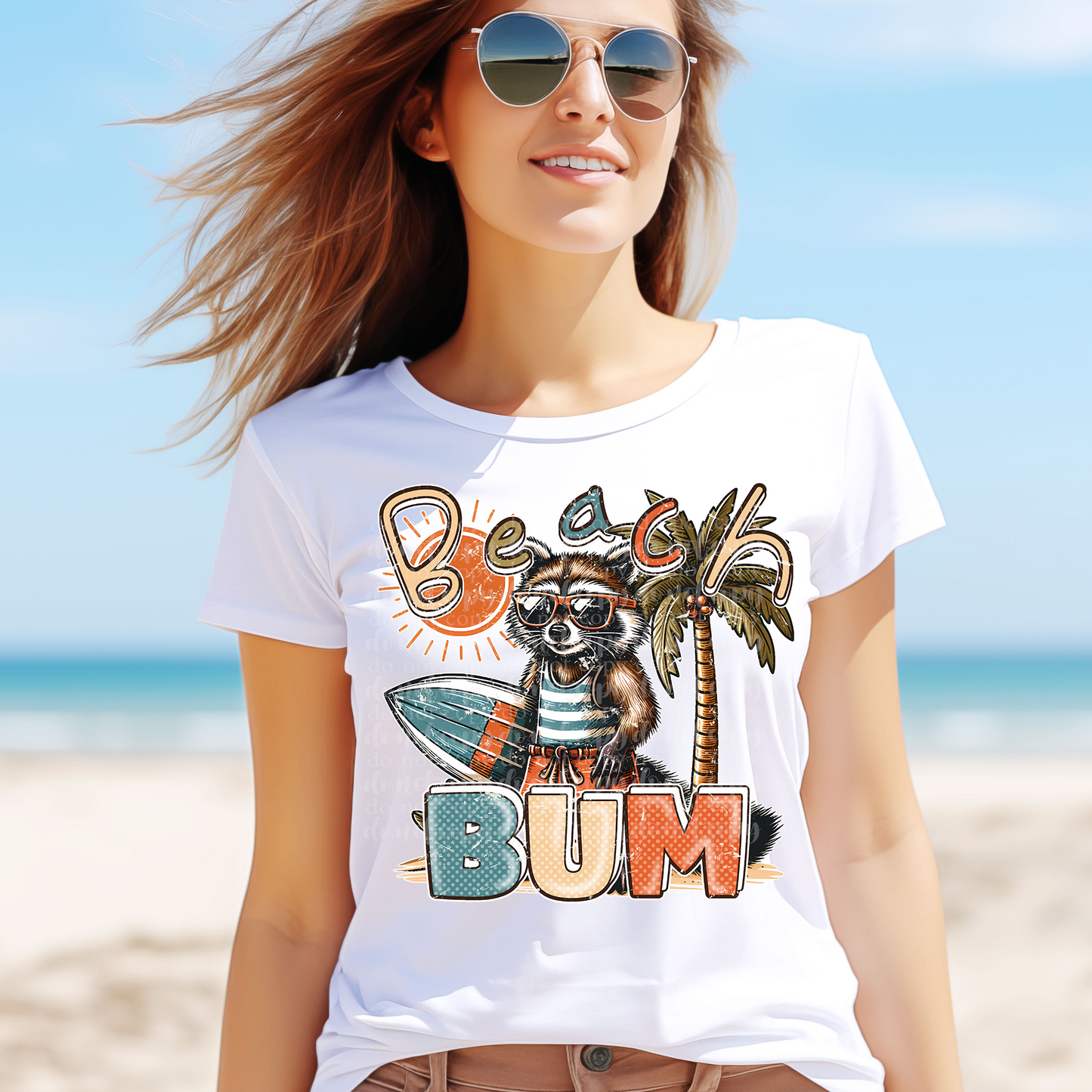 Beach Bum DTF & Sublimation Transfer