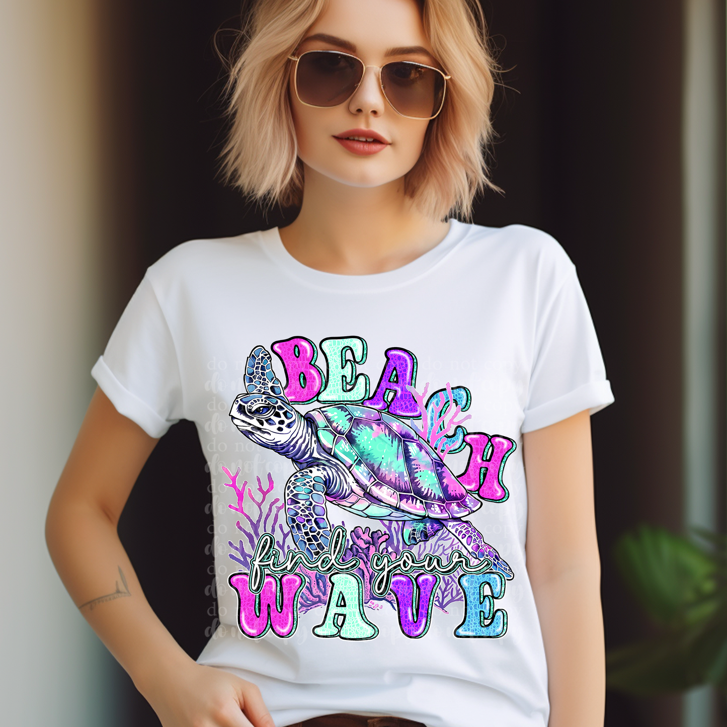 Beach Find Your Wave DTF & Sublimation Transfer