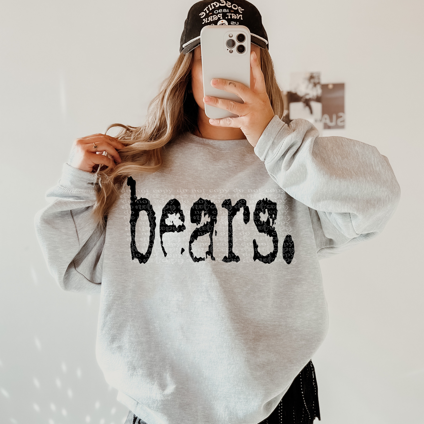 Bears Typography DTF & Sublimation Transfer