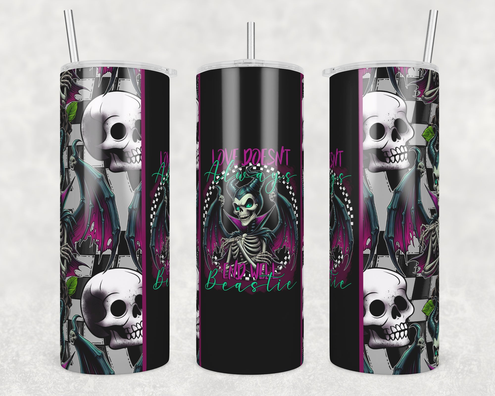 Beastie (matches shirt) Sublimation Transfer Tumbler Wrap 20oz (read d ...