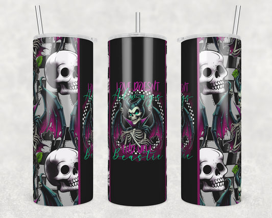 Beastie (matches shirt) Sublimation Transfer Tumbler Wrap 20oz (read description)