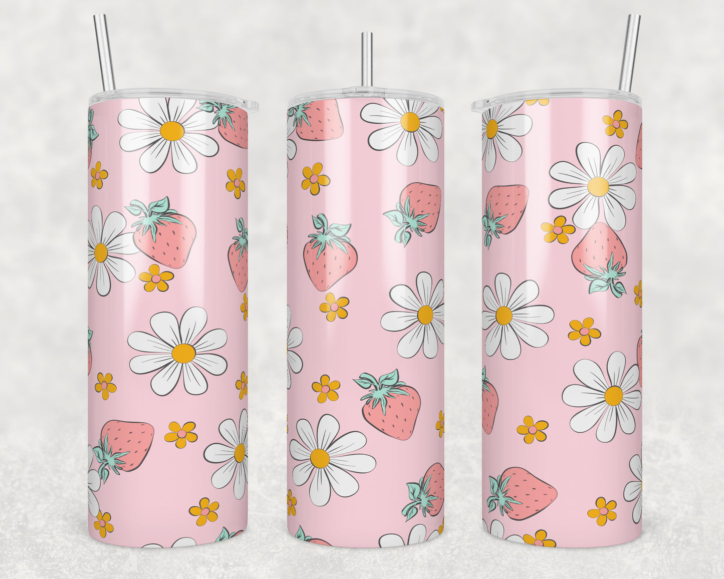 Berry Picking Time Sublimation Transfer Tumbler Wrap 20oz (read description)