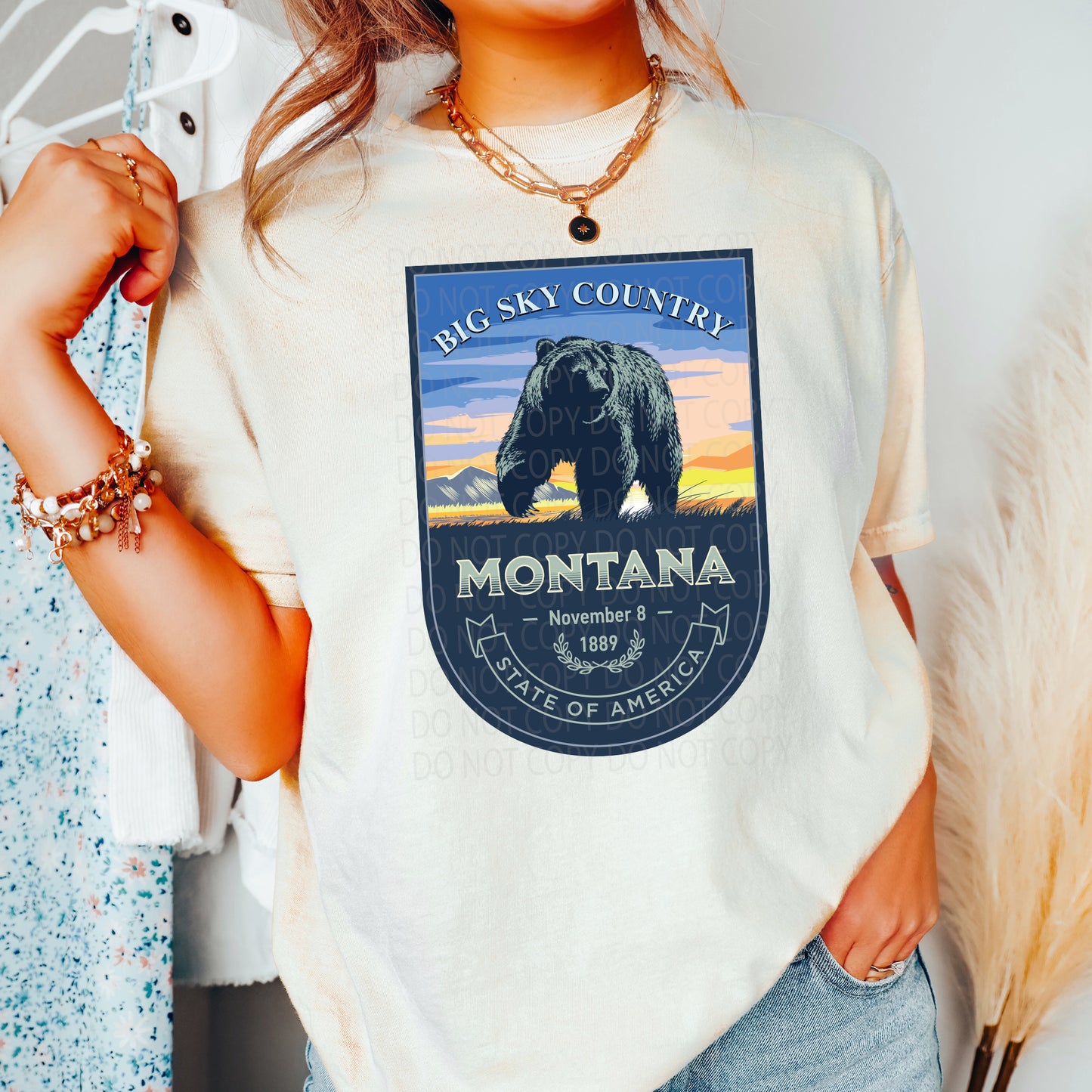 Big Sky Country DTF & Sublimation Transfer