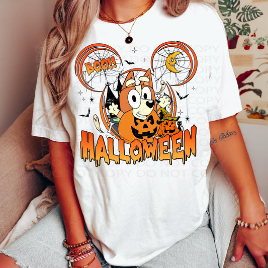 Bingo Boo Halloween DTF & Sublimation Transfer