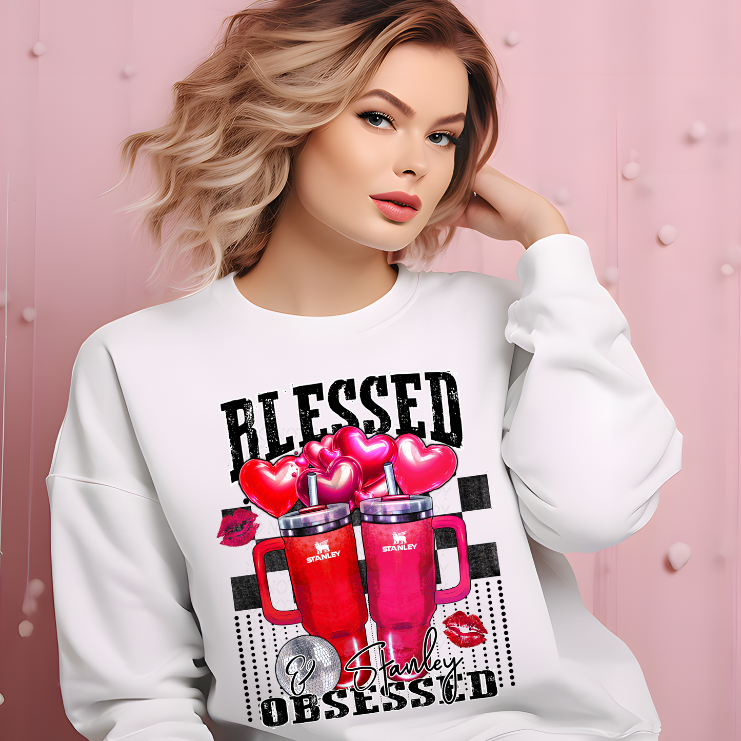 Blessed and Obsessed DTF & Sublimation Transfer