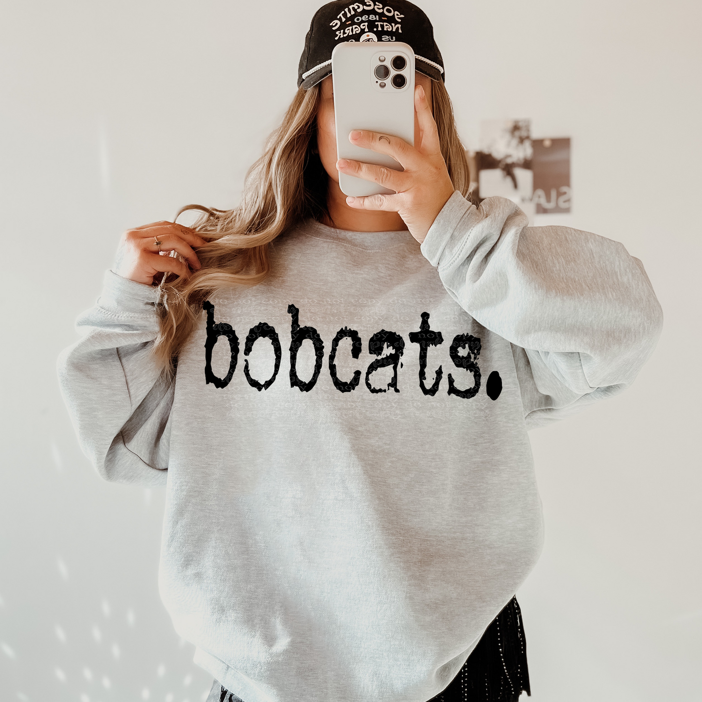 Bobcats Typography DTF & Sublimation Transfer