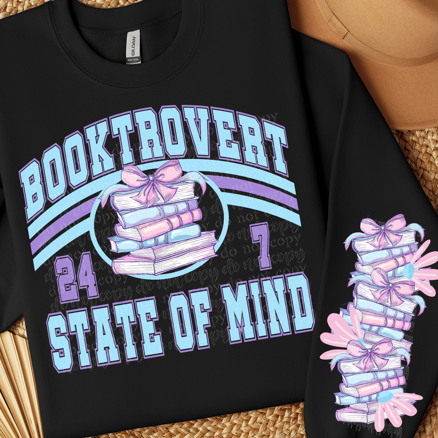 Booktrovert State of Mind DTF & Sublimation Transfer