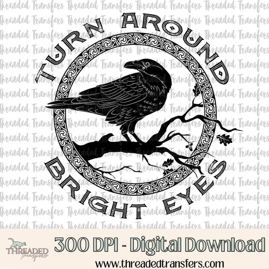 Bright Eyes Digital Design Download (PNG Format - no product shipped)