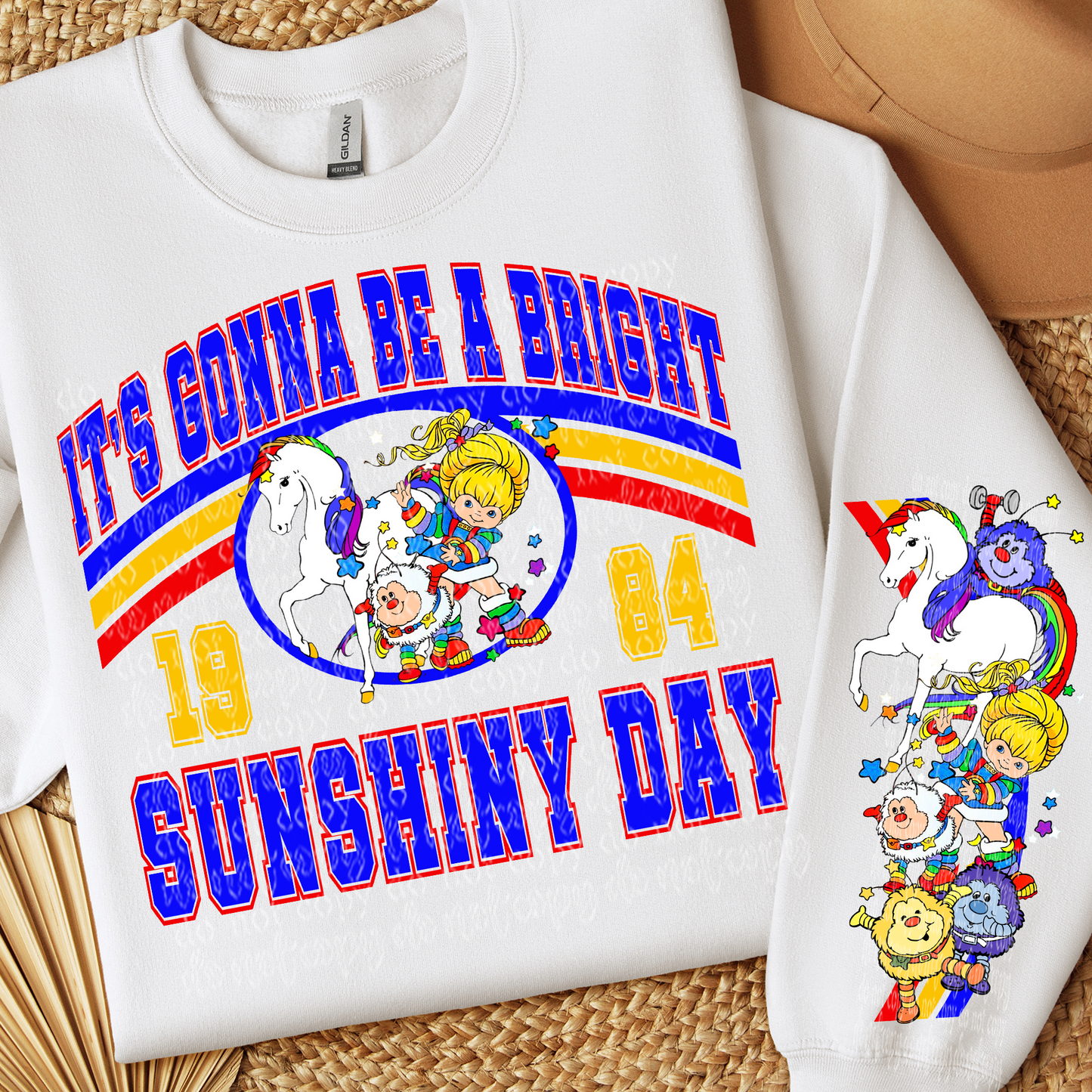 Bright Sunshiny DTF & Sublimation Transfer