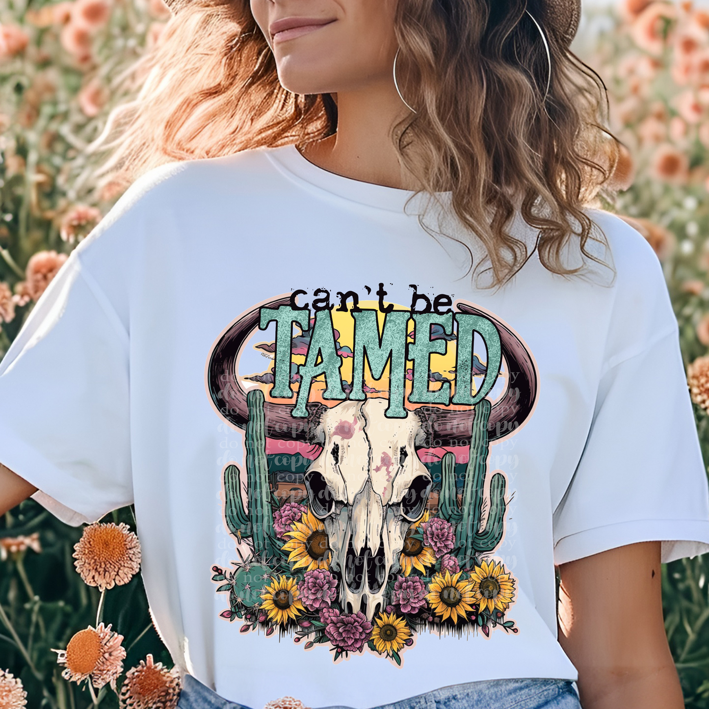 Can't Be Tamed DTF & Sublimation Transfer