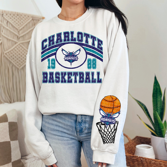 Charlotte B-Ball DTF & Sublimation Transfer