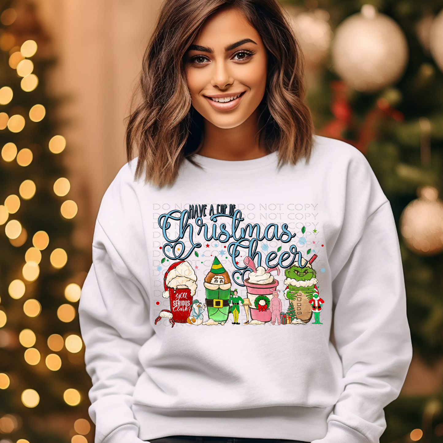 Christmas Cheer DTF & Sublimation Transfer