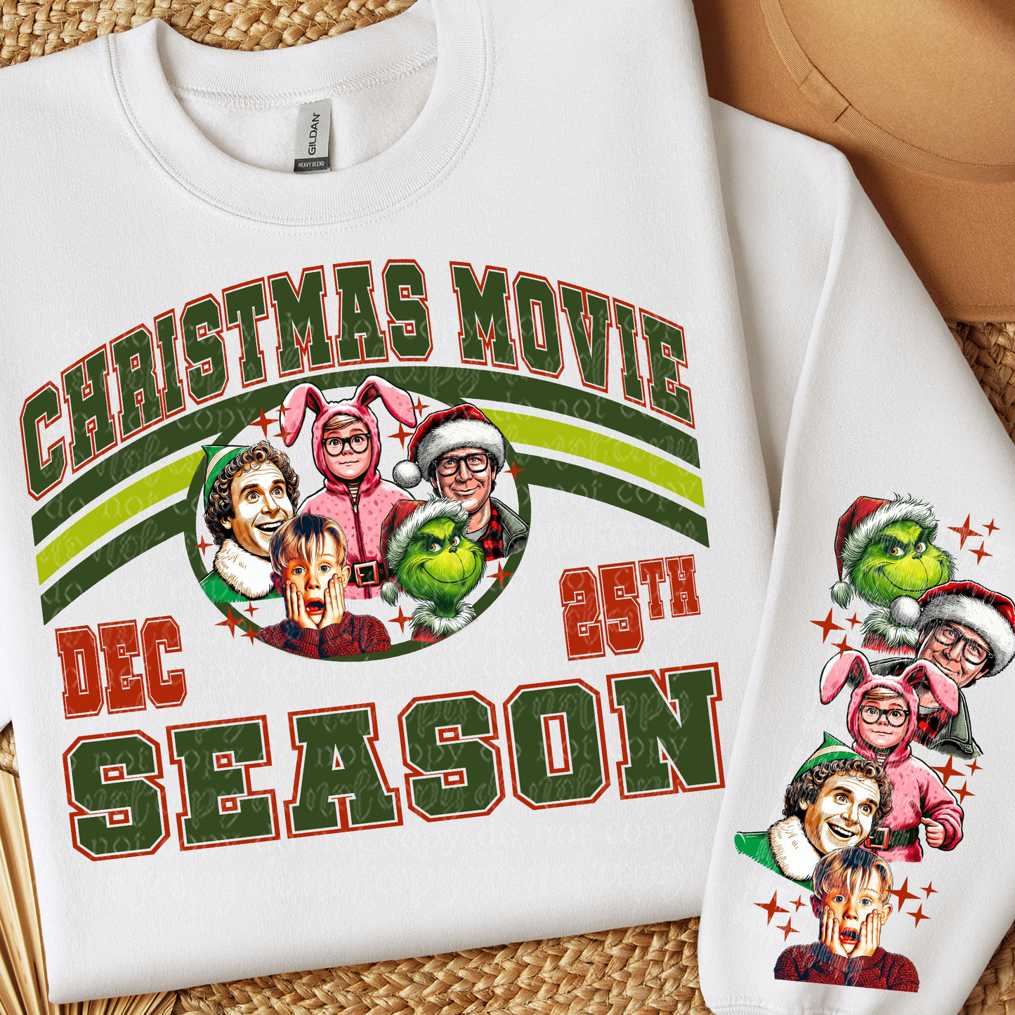 Christmas Movie Season DTF & Sublimation Transfer