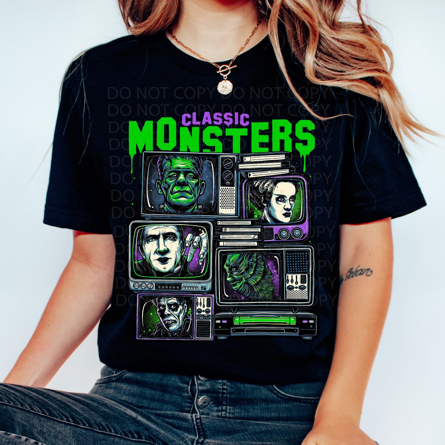 Classic Monsters DTF & Sublimation Transfer