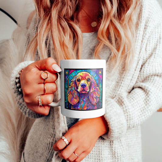 Cocker Spaniel UV DTF Transfer