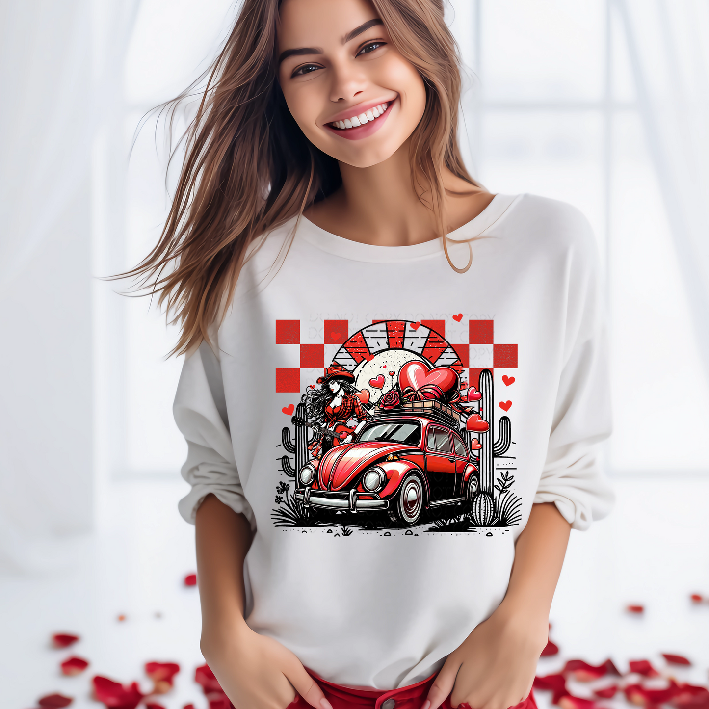 Country Love Bug DTF & Sublimation Transfer