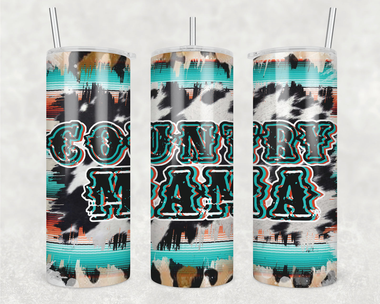 Country Mama Sublimation Transfer Tumbler Wrap 20oz (read description)