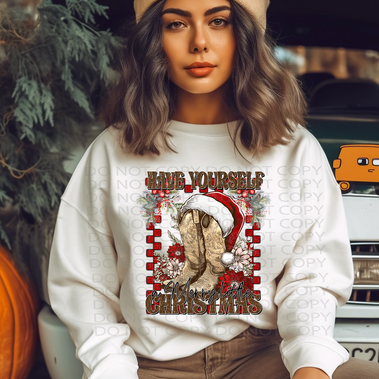 Country Christmas DTF & Sublimation Transfer