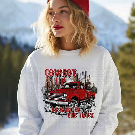 Cowboy Up DTF & Sublimation Transfer