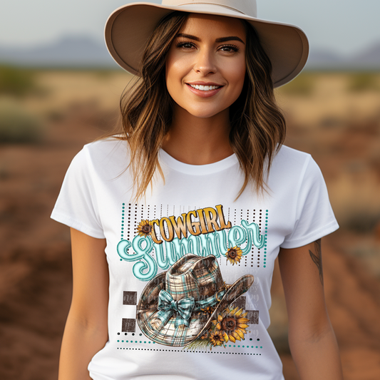 Cowgirl Summer DTF & Sublimation Transfer