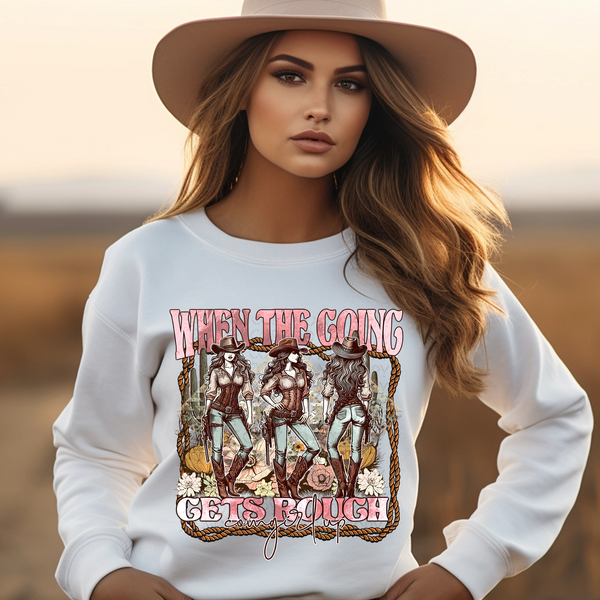 Cowgirl Up Dtf And Sublimation Transfer Threaded Transfers