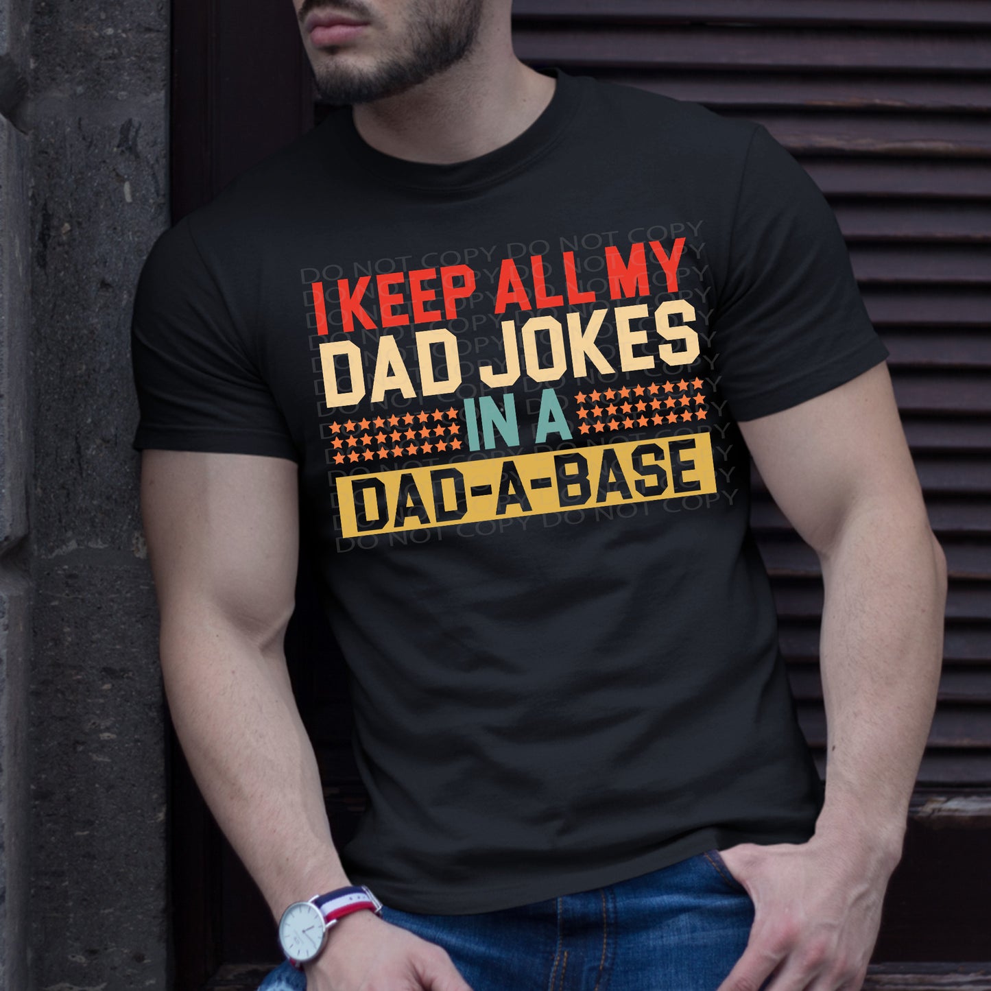 Dad-A-Base DTF Transfer