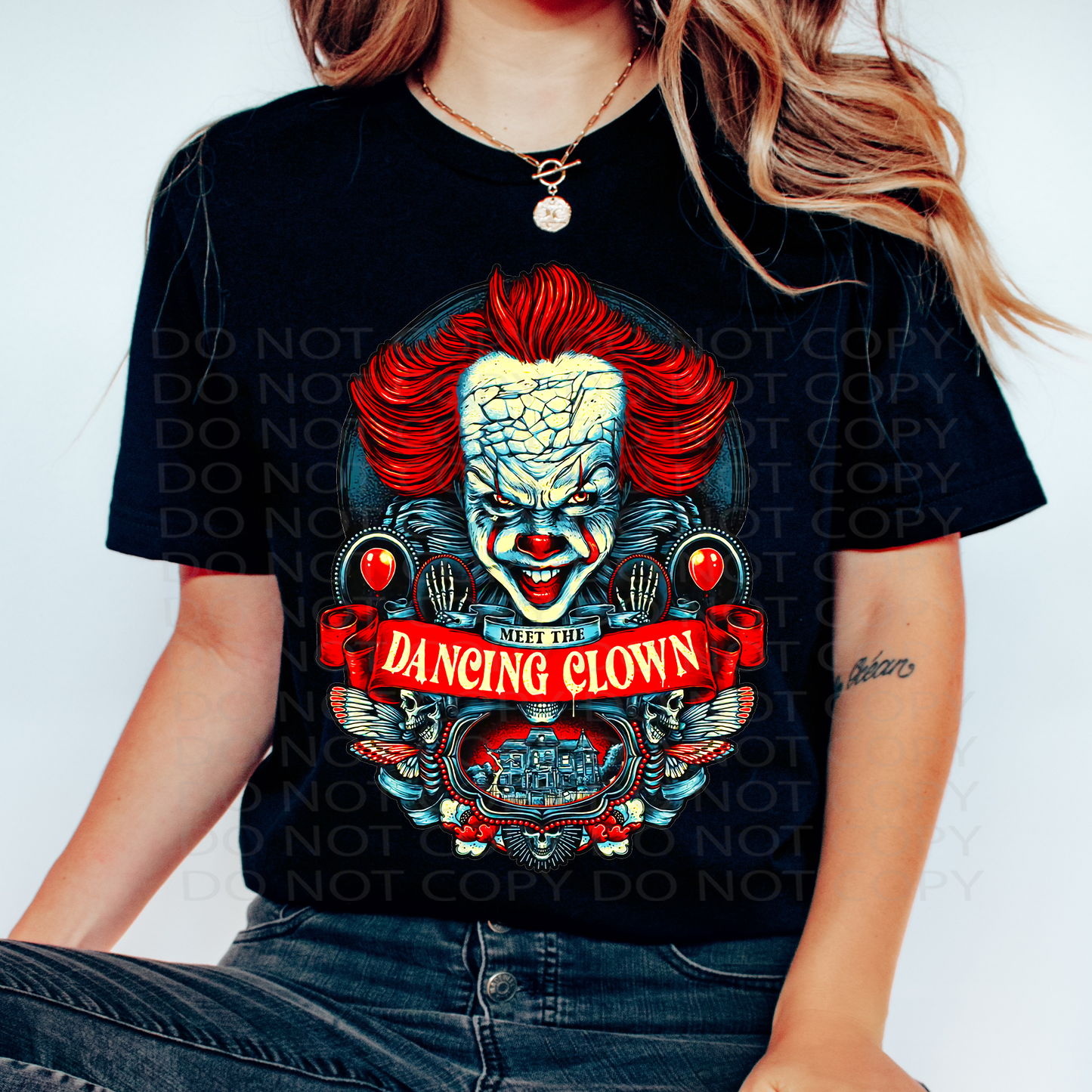 Dancing Clown DTF & Sublimation Transfer