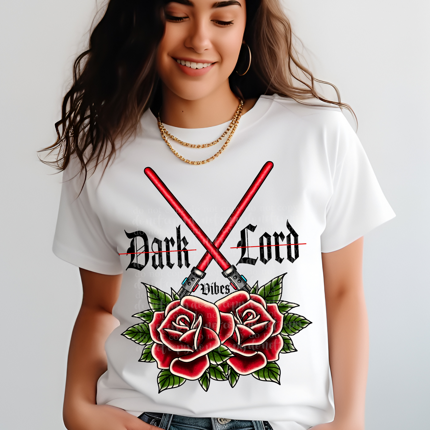 Dark Vibe Roses DTF & Sublimation Transfer