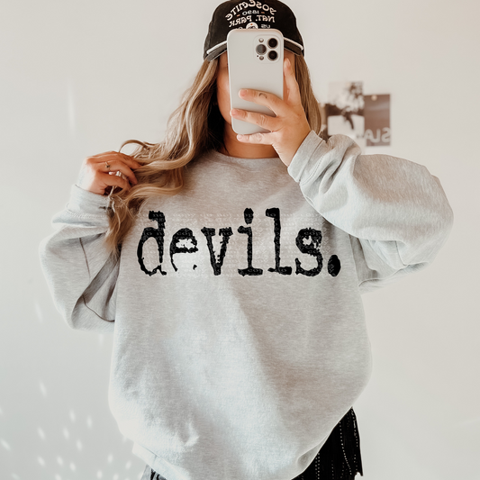 Devils Typography DTF & Sublimation Transfer