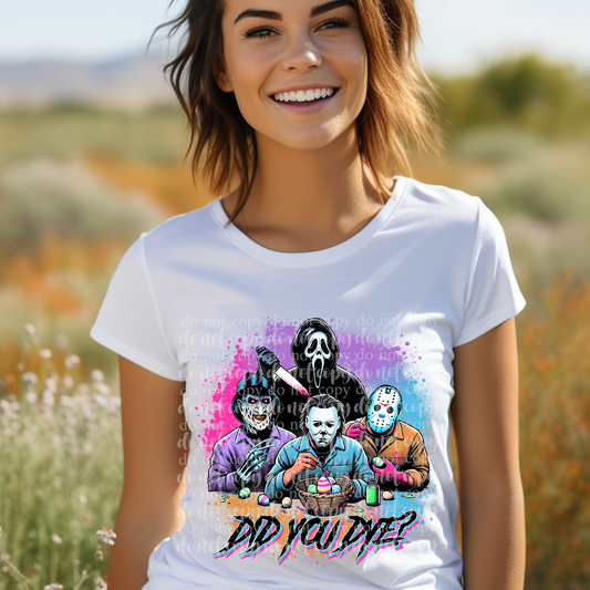 Did You Dye DTF & Sublimation Transfer