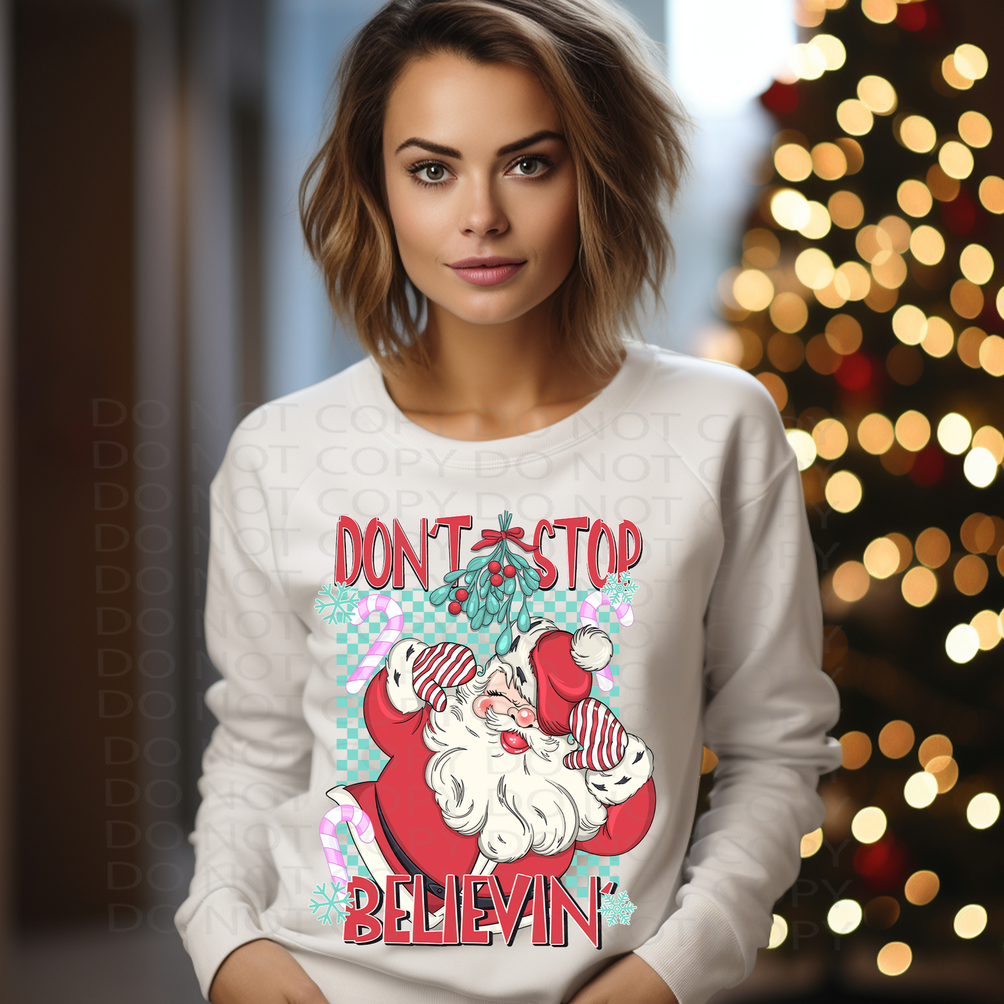 Don't Stop Believin' DTF & Sublimation Transfer