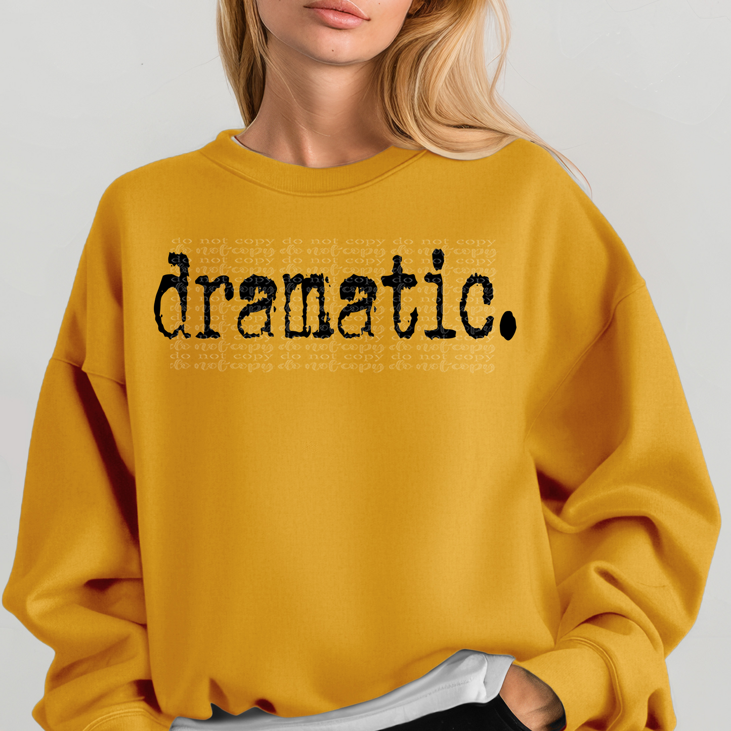 Dramatic Typography DTF & Sublimation Transfer