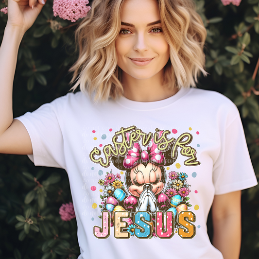 Easter is for Jesus DTF & Sublimation Transfer