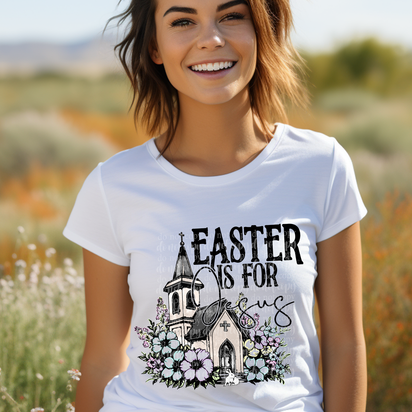 Easter is for Jesus DTF & Sublimation Transfer