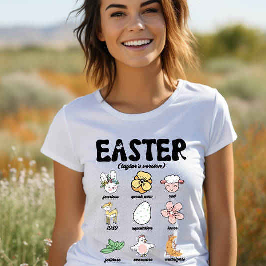 Easter T Version DTF & Sublimation Transfer