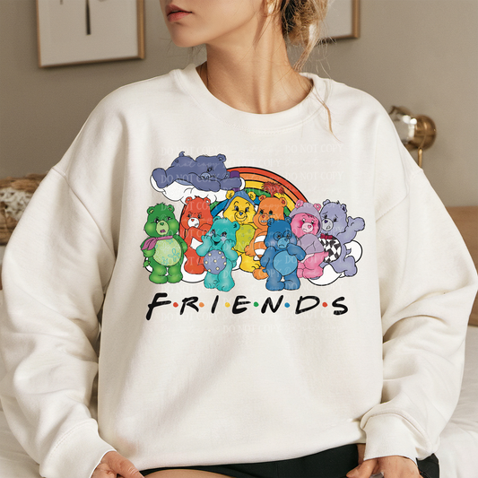 Emotional Bear Friends DTF & Sublimation Transfer