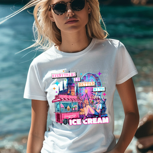 Everything is Better with Ice Cream DTF & Sublimation Transfer