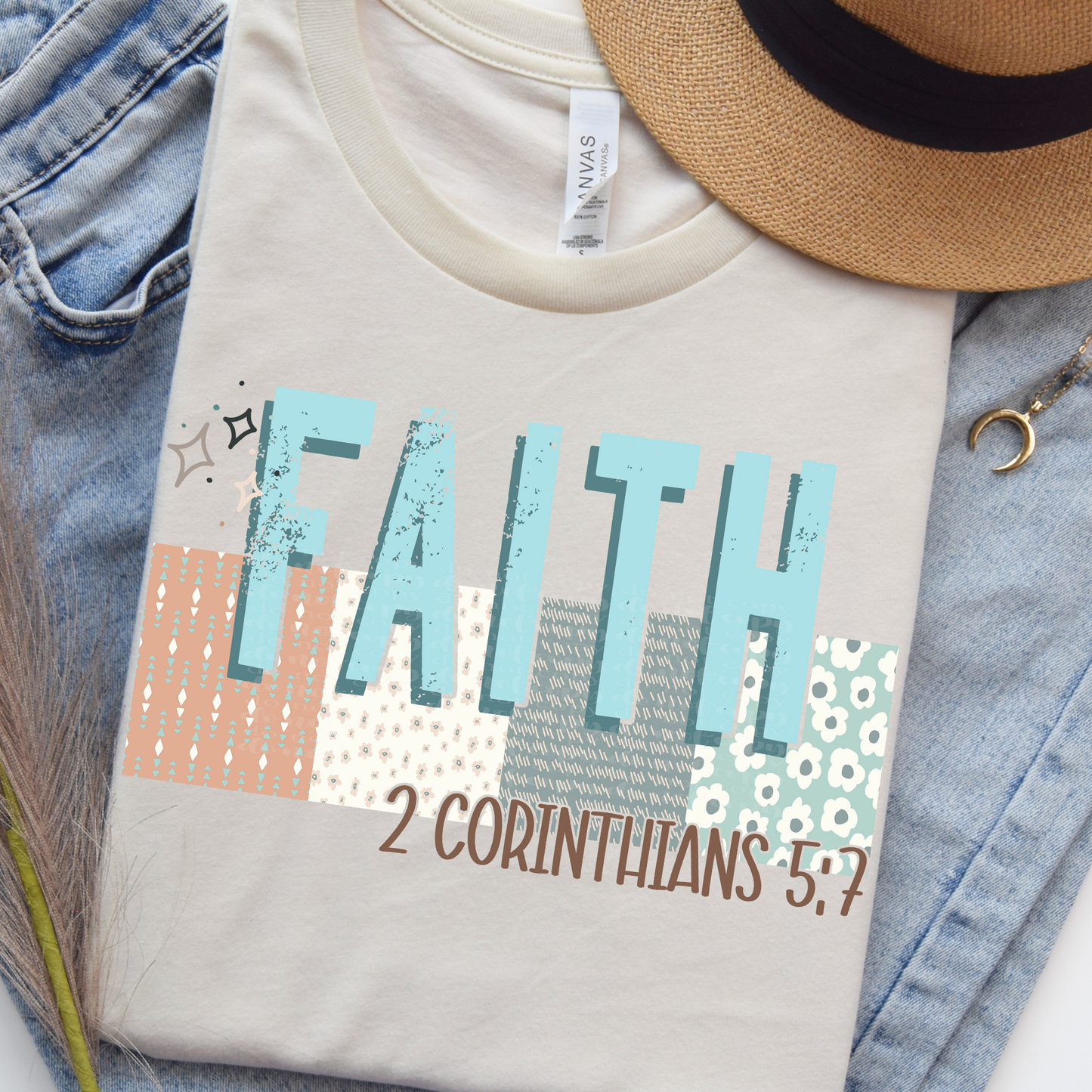 Faith Retro **EXCLUSIVE** DTF & Sublimation Transfer