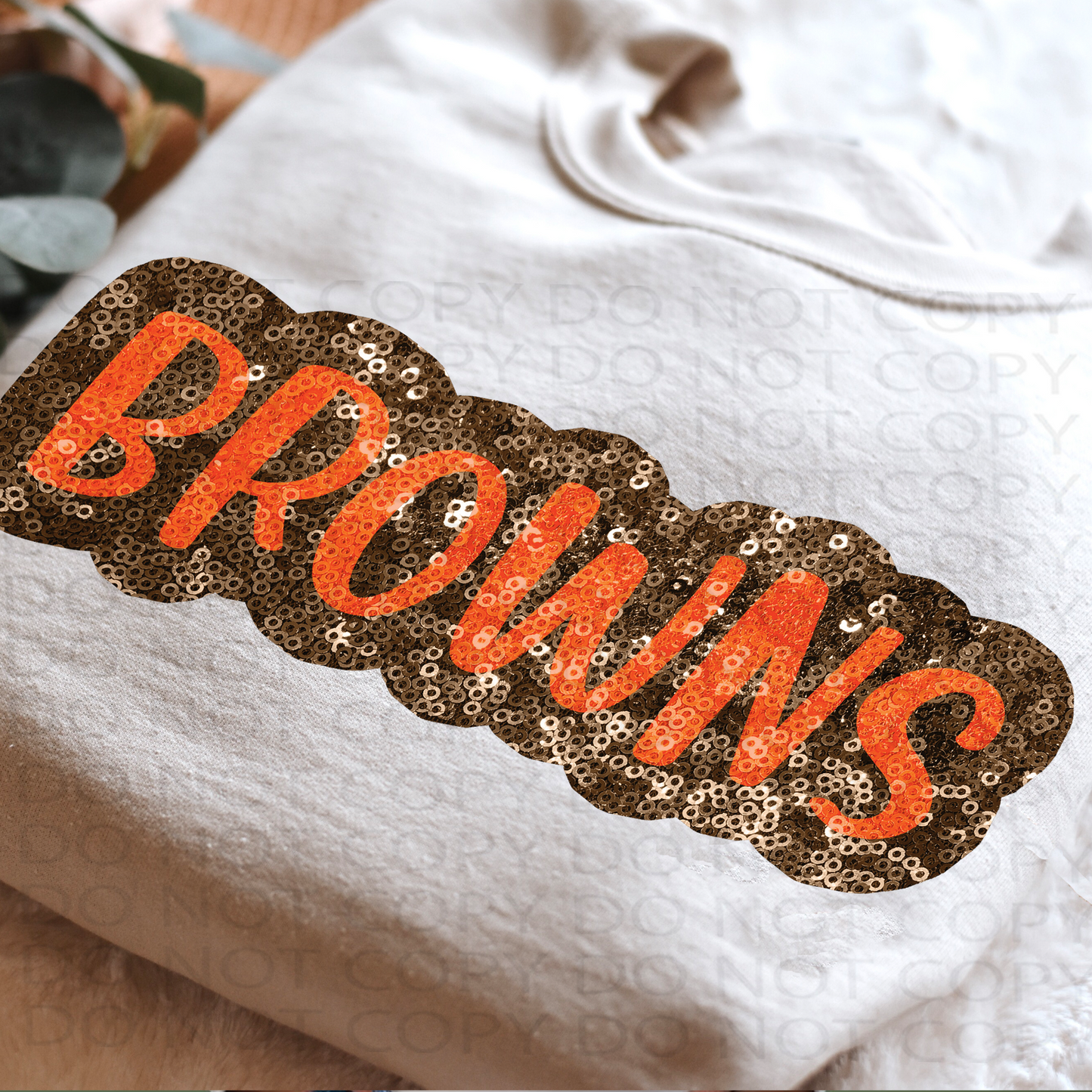 Faux Sparkles Browns  DTF & Sublimation Transfer