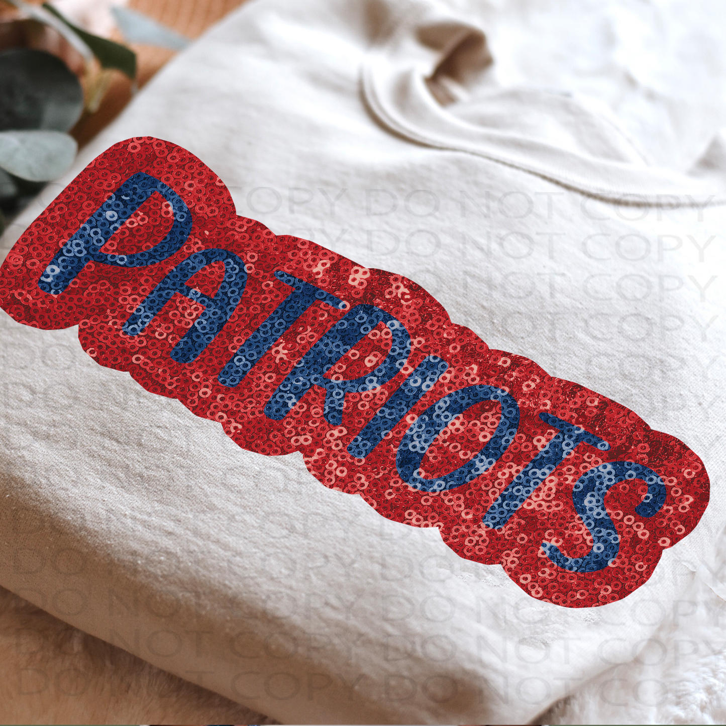 Faux Sparkles Patriots DTF & Sublimation Transfer