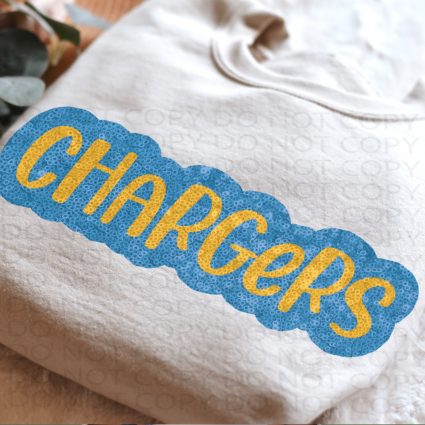 Faux Sparkles Chargers  DTF & Sublimation Transfer