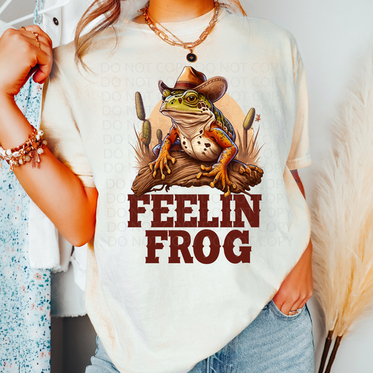 Feelin' Frog DTF & Sublimation Transfer